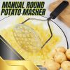 Stainless Steel Handle Potato Masher & Ricer Mash Potatoes Vegetables Tool