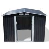 8' x 8'ft Outdoor Storage Shed Kit-Perfect to Store Patio Furniture, Garden Tools Bike Accessories, Beach Chairs and Lawn Mower XH